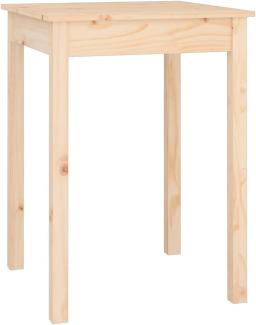 vidaXL Esstisch 55x55x75 cm Massivholz Kiefer 814254