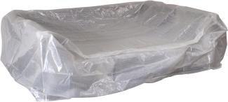 Abdeckhaube Loungeset 245 x 165 x 80 cm, PE transparent