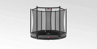 BERG Trampolin InGround rund 330 cm grau mit Sicherheitsnetz Comfort Favorit