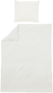 Meyco Uni Bettbezug Off White 140x200 / 220 cm