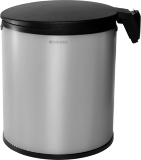 Brabantia Einbau-Mülleimer 15l rund brilliant steel (418181)