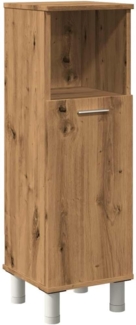 Badschrank Artisan-Eiche 30x30x95 cm Holzwerkstoff