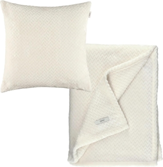 Esprit Tagesdecke COMFY-2 Wohndecke Set, 140 x 190 cm in Weiß