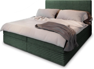 Masseno Boxbett PISA 140x200 cm mit Bonell Matratze und Topper