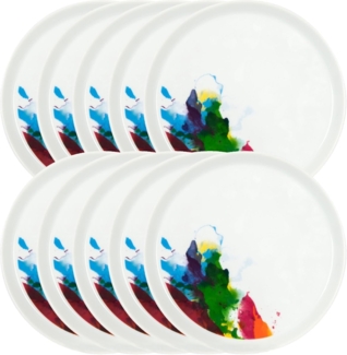 Könitz Teller Coup Ø 20 cm - On Colour Flow aus Porzellan / Designteller