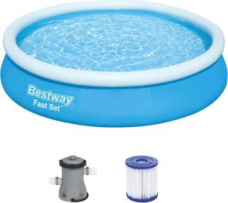 Bestway Fast Pool Set mit Filterpumpe 366x76 cm 57274