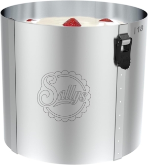 Sallys Tortenring Sallys Tortenring 20 cm V2 - aus robustem Edelstahl, rund, rostfrei