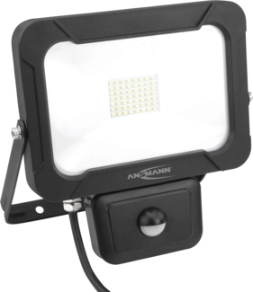 Ansmann WFL2400s 30W/2400lm LED-Strahler mit Bewegungsmelder EEK F