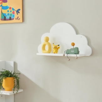 Wandregal Skanderborg 25x45x10cm Wolkenform [en. casa]