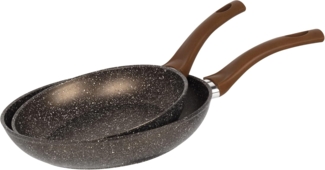Bergner 2-tlg. Pfannenset Bratpfannen-Set 20+24 cm BGEU-4291
