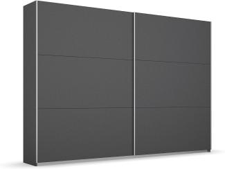 Rauch Möbel Schrank, Holzwerkstoff, Graumetallic, Breite 261 cm