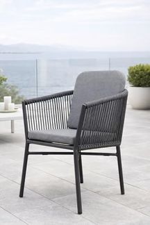 Destiny Gartenlounge-Sessel LIMONE (6-St), 2 Sessel inkl. Sitz- und Rückenauflagen