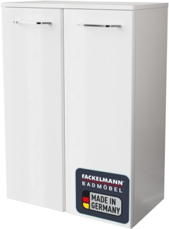 Fackelmann MILANO Doppel Midischrank 60 cm, Weiß