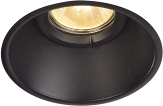 SLV 113160 HORN-O Einbauleuchte schwarz GU10 max. 50W