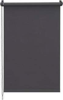Sekey Verdunklungsrollo ohne Bohren Klemmfix 105 cm breit, Seitenzugrollo Hitzeschutz Sichtschutz und Sonnenschutz Wandmontage Deckenmontage Klemmrollo für Fenster & Tür, 105 x 150cm, Grau