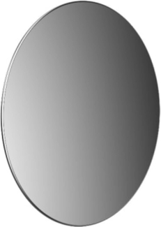 EMCO Pure Klebespiegel Rund (Ø 153 mm) 5-fach Vergrößerung fürs Badezimmer in Chrom - Spiegel, Maße: 40 X 50 Cm