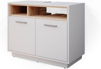 Vicco 'Beatrice' Waschtischunterschrank, Spanplatte, 80 x 64 x 40 cm, Weiß