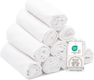 ZOLLNER Waschlappen, (10-St), 35 x 50 cm, 100% Baumwolle