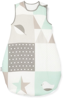 roba Schlafsack 'Happy Patch' 70 cm - ganzjahres Babyschlafsack - atmungsaktiv - Baumwolle