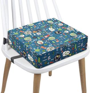 cottonwood Sitzerhöhung für Kleinkinder,Sitzerhöhungskissen für Kleinkinder | Kindersitzkissen mit Gurten, tragbare Hochstühle für Babys und Kleinkinder Vincente