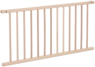 Babybay Verschlussgitter für Kinderbettnutzung passend für Boxspring XXL natur unbehandelt
