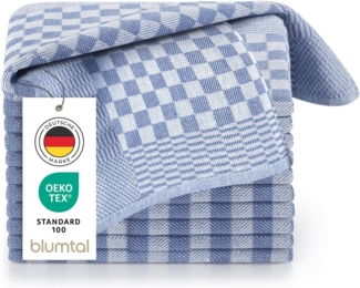Blumtal Geschirrtuch Premium Geschirrhandtücher in 50x70 cm, (Set, 5-tlg, 5, 10 oder 20 Geschirrtücher), 100% Baumwolle, Oeko-TEX® Zertifiziert