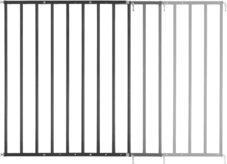 Badabulle Treppenschutzgitter Safe & Protect XL - Anthrazitgrau