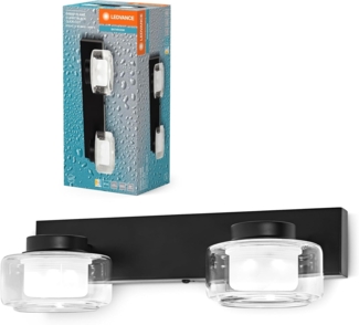 LEDVANCE Orbis Flame 2X5,5W Click CCT IP44 Schwarz