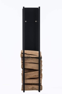 CLP Kaminholzständer Spark,schwarz-matt 80 cm