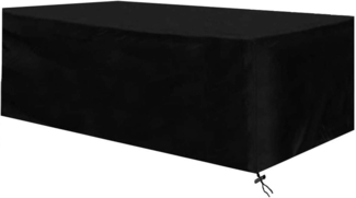 Gartenmöbel Abdeckung, Abdeckplane für Gartenmöbel Wasserdicht Winterfest, Alle Größen Atmungsaktiv Oxford Schutzhülle Gartenmöbel Rechteckig UV-Outdoor Furniture Cover