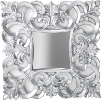 riess-ambiente Wandspiegel VENICE 75x75cm silber (Einzelartikel, 1-St), Wohnzimmer · eckig · mit Rahmen · Barock · Deko