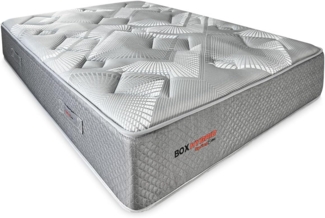 Dreaming Online – Viskoelastische Box-Hybrid-Matratze mit Taschenfederkern 90x190, optimaler Komfort, Dicke 26 cm, mittlere Festigkeit, milbenhemmend, antibakteriell und hypoallergen