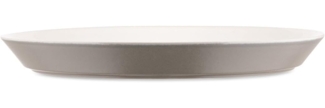 Alessi Tonale, 4 Stück Speiseteller Flach Light grey