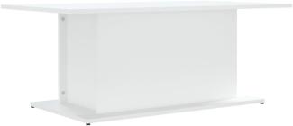 vidaXL Couchtisch Weiß 102x55,5x40 cm Holzwerkstoff 810307