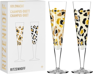 Ritzenhoff PROM Goldnacht Champagnerglas Duett A. Vasconcelos 2025