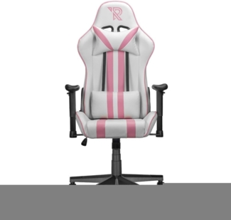 Ranqer Felix Gaming Stuhl weiß / rosa - RQ-FELIX-WHTPNK-1