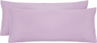 biberna Feinjersey-Kopfkissenbezug 0077144 Viola 2X 40x60cm