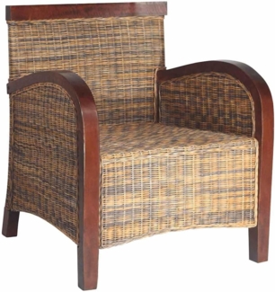 vidaXL Sessel Rattan Handgeflochten 242025