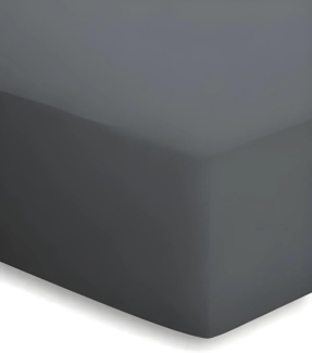 Adam Matheis Schlafgut Mako-Jersey Spannbetttuch 90/190-100/200cm Farbe 556 Titan