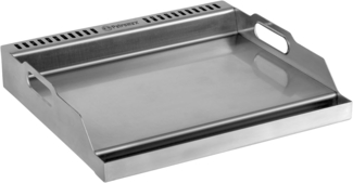 Petromax Grillplatte, Plancha, Grillplatte für Gastisch oder jeglichen Grill aus Edelstahl