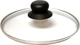 Baumalu 383714 Topfdeckel, Glas, Edelstahlring