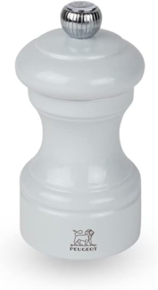 Peugeot Bistro Salzmühle 10 cm Perlgrau lackiertes Holz