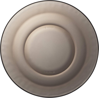 Duralex 3014CF06 Kreolische Lilie 6 Tiefe Suppenteller, Braunglas, 21 cm