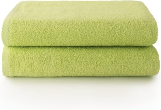 Top Towel - Plus - Große Badetücher - Badetücher - 2 Duschtücher - 70x140 cm - 100 % Baumwolle - Kalk