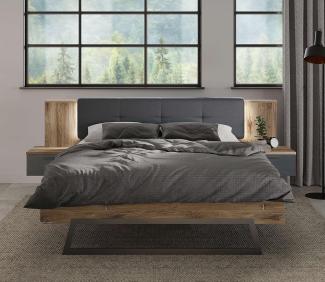 Bett >VENUSIA< (BxHxT: 254,3x92,3x210,3 cm)