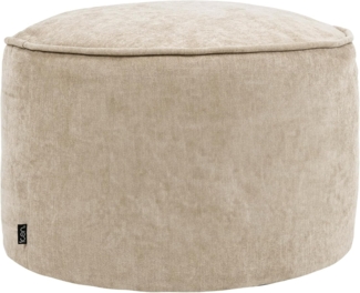 icon Pouf Sitzpouf XL aus Chenille „Milano“