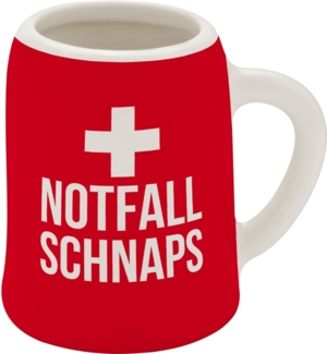 Schnapskrug Schnapsglas Stamper Keramik Sheepworld NOTFALL 73841