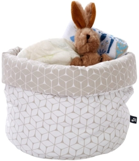 Alvi Utensilo Utensilientasche rund Raute taupe