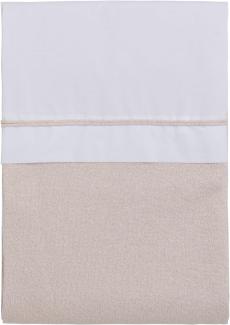 Baby's Only Sparkle Bettbezug Gold / Elfenbein meliert 100 x 135 cm Braun sand