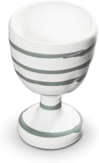 Gmundner Keramik Graugeflammt Eierbecher (H: 7 5cm)